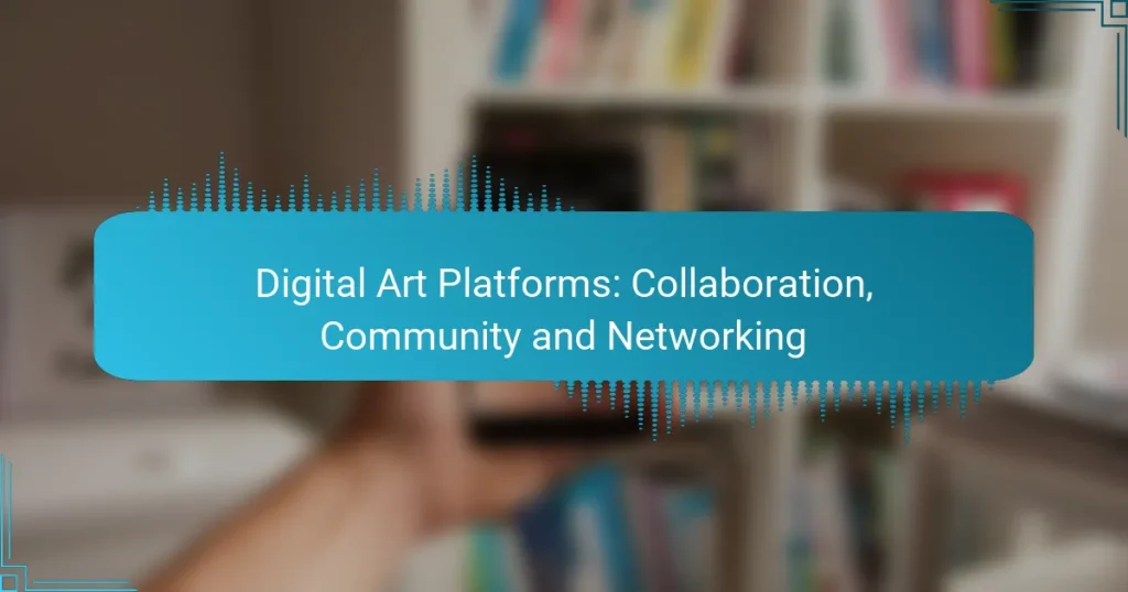 Digital Art Platforms: Collaboration, Community and Networking
