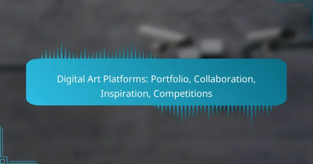 Digital Art Platforms: Portfolio, Collaboration, Inspiration, Competitions