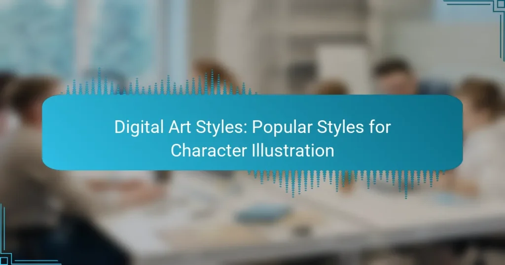 Digital Art Styles: Popular Styles for Character Illustration