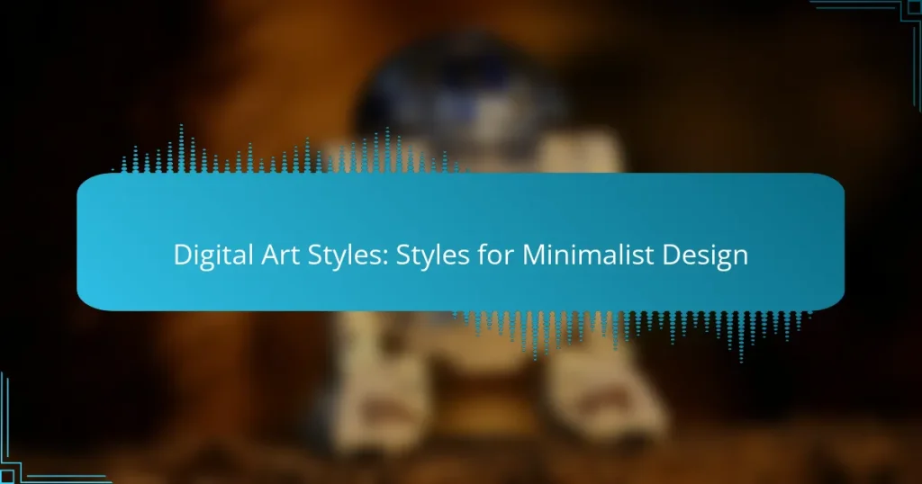 Digital Art Styles: Styles for Minimalist Design
