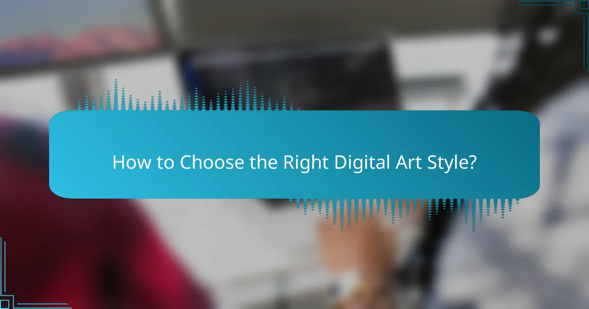 How to Choose the Right Digital Art Style?